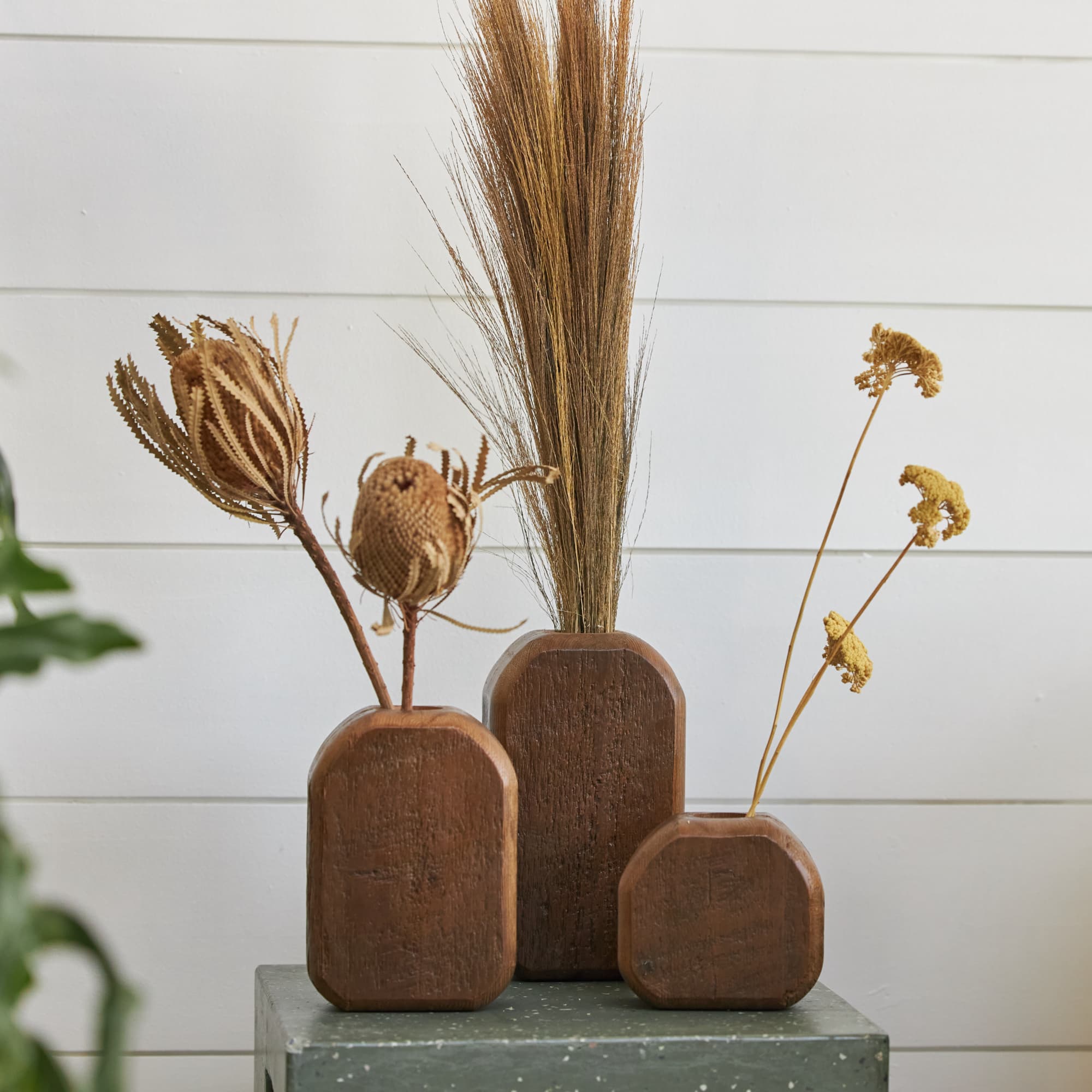 Eco-Friendly Zero Waste Wooden Vases - Handcrafted Sustainable Home Decor for Rustic & Modern Interiors | Perfect for Weddings, Centerpieces & Boho Chic Styling