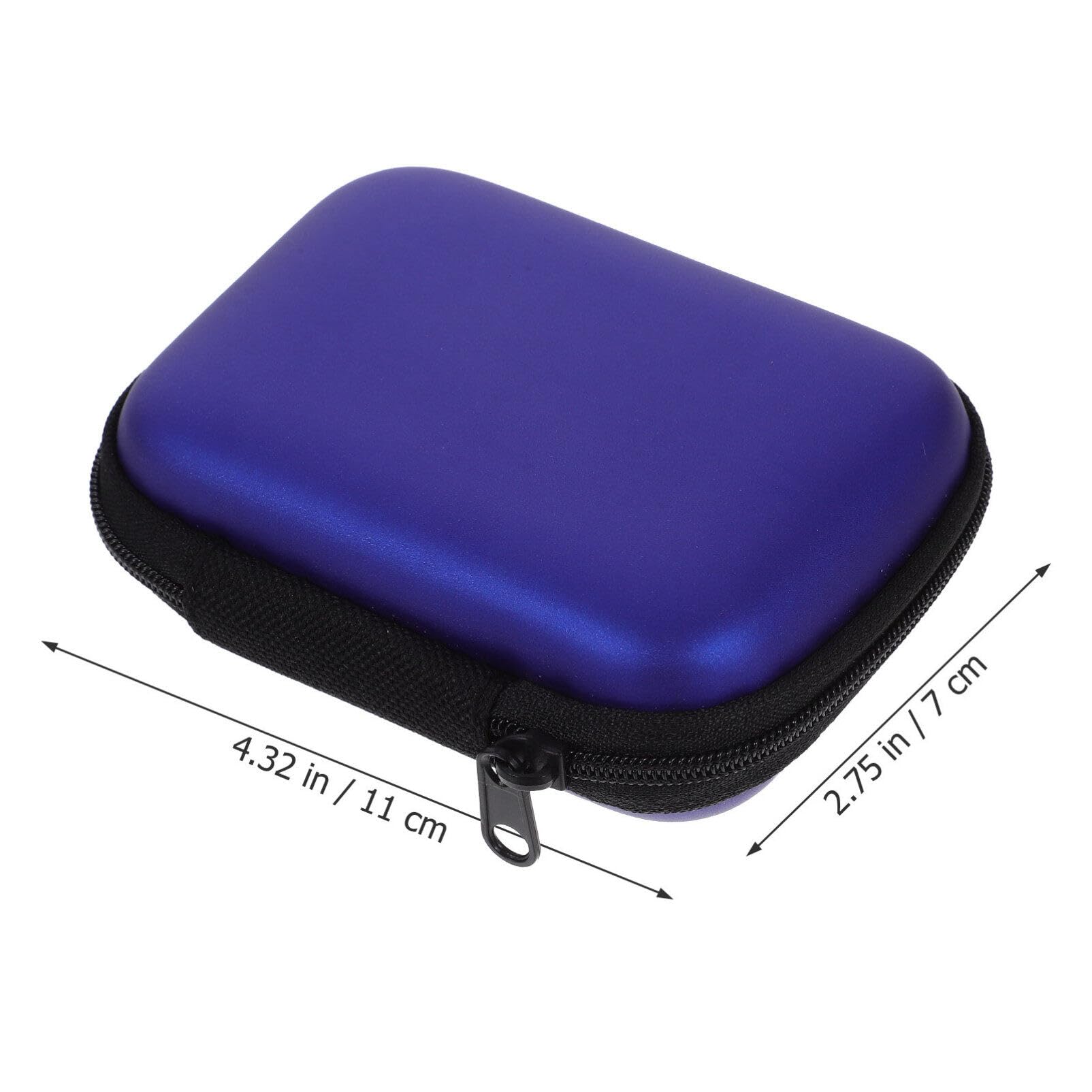 UKCOCO Small HDD Case - Portable Hard Drive Protective Storage Box (2 Pack) - Shockproof & Durable Hard Disk Carrying Case for Computer Accessories - Perfect for Travel, Office & Data Backup Storage