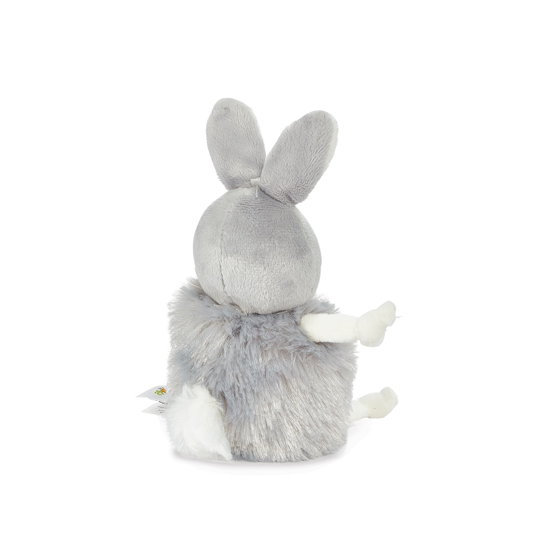 Gray Bunny Roly Poly Bloom - Cute Wobble Toy for Kids & Adults - Perfect for Home Decor, Office Desk & Stress Relief