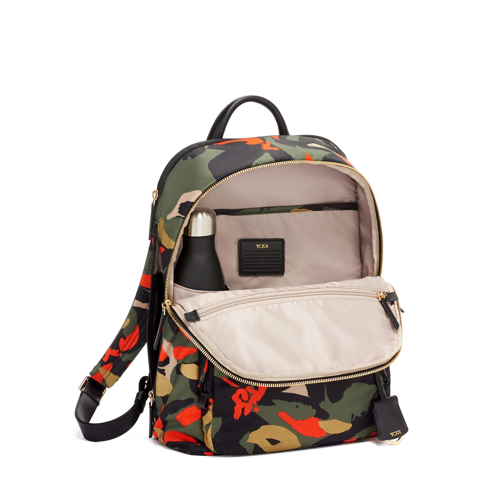 TUMI Voyageur Hartford 13 Inch Laptop Backpack for Women - Stylish Lily Abstract Print Computer Bag - Perfect for Work, Travel & School Commute