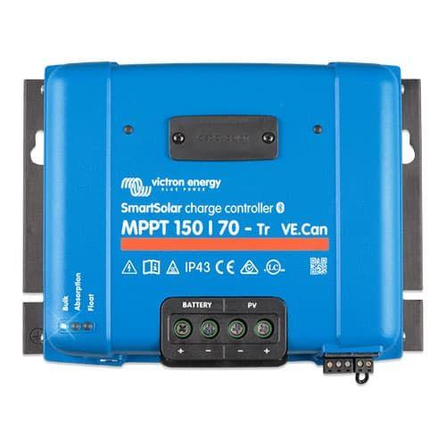 Victron Energy SmartSolar MPPT 150/70 TR VE.CAN Solar Charge Controller - 12V/24V/48V, 70A Max Input - Perfect for RVs, Boats & Off-Grid Solar Systems
