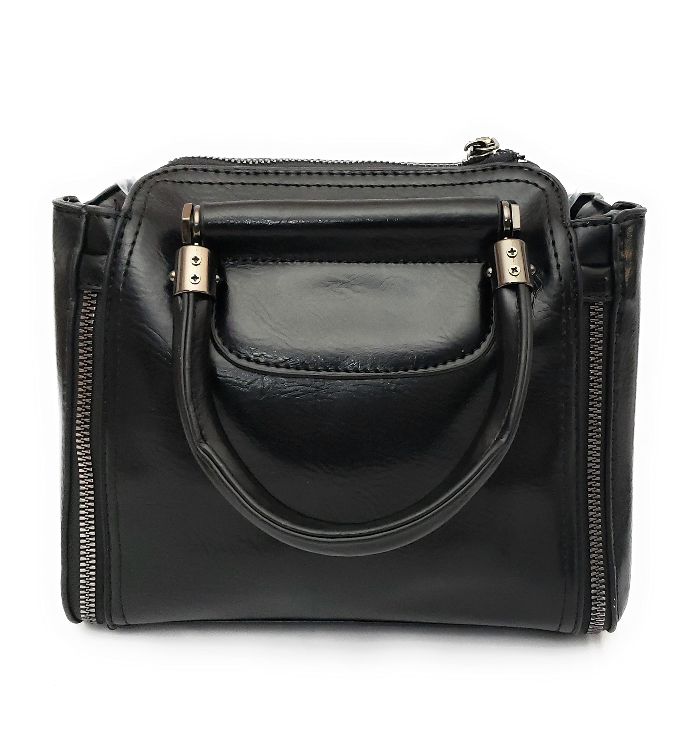 Vegan Leather Crossbody Bag for Women - Stylish Satchel & Tote Handbag - Perfect for Work, Travel & Everyday Use