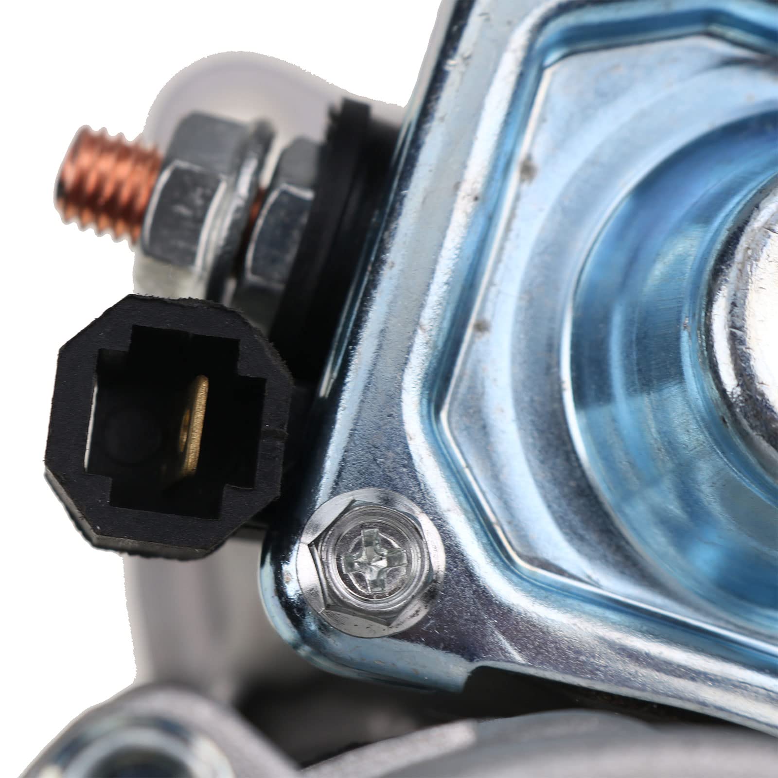 HOLDWELL Starter Motor 15461-63010 15401-63012 Compatible with Kubota R420S R410 R410B R420 L295DT L2850DT L3250DT L2550T-GST L2250DT - Replacement Part for Tractor, Excavator & Heavy Equipment