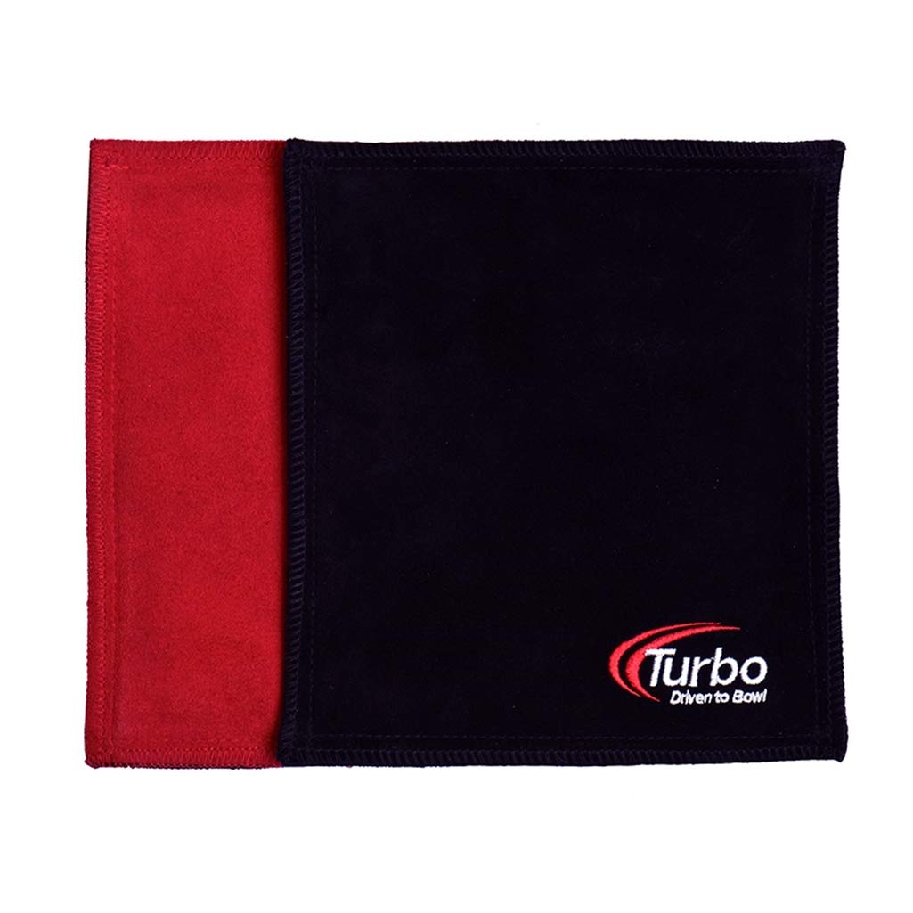 Turbo Dry Towel - Super Absorbent Microfiber Towel for Gym, Sports & Travel (Red/Black) - Quick Drying & Lightweight for Workouts, Swimming & Outdoor Activities