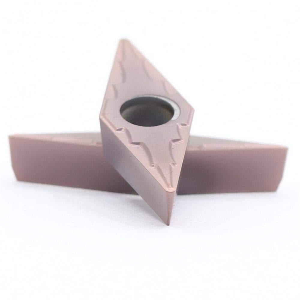 Durable VCMT 110302 TF ZP1521 CNC Cutting Boring Tool Holder for Stainless Steel - High Precision Tungsten Carbide Inserts | Perfect for Lathe Turning & Metal Processing (Size: VCMT110304 TF ZP1521)