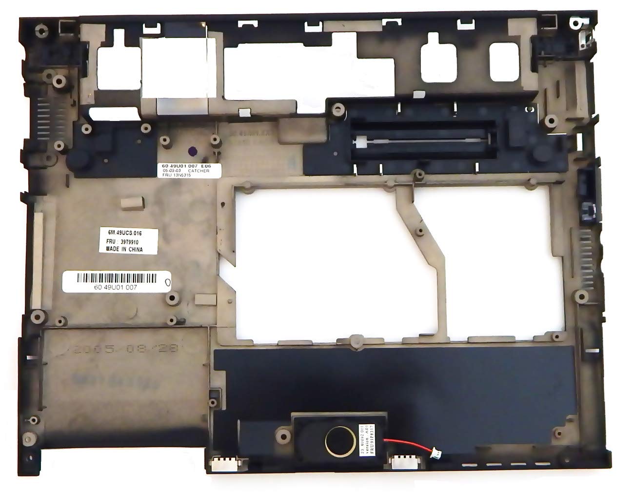 Original Lenovo ThinkPad X40 Base Bottom Cover 39T9910 with 91P8317 Speaker - Replacement Laptop Bottom Case for ThinkPad X40 Series - Perfect for Repair, Maintenance & Upgrades