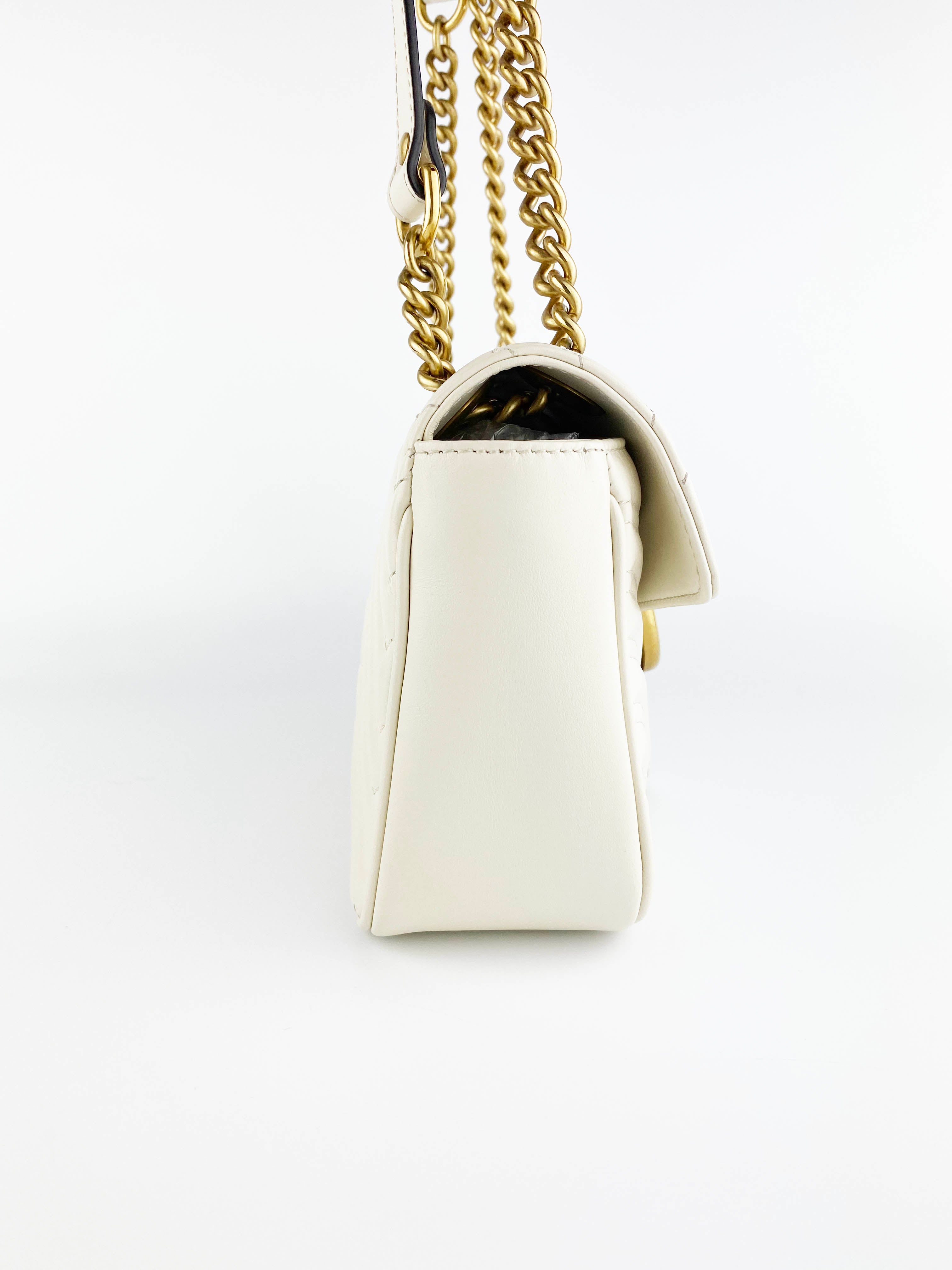 Gucci GG Marmont Small Matelassé Leather Shoulder Bag for Women | Luxury Designer Crossbody Purse | Perfect for Date Night, Parties & Everyday Use