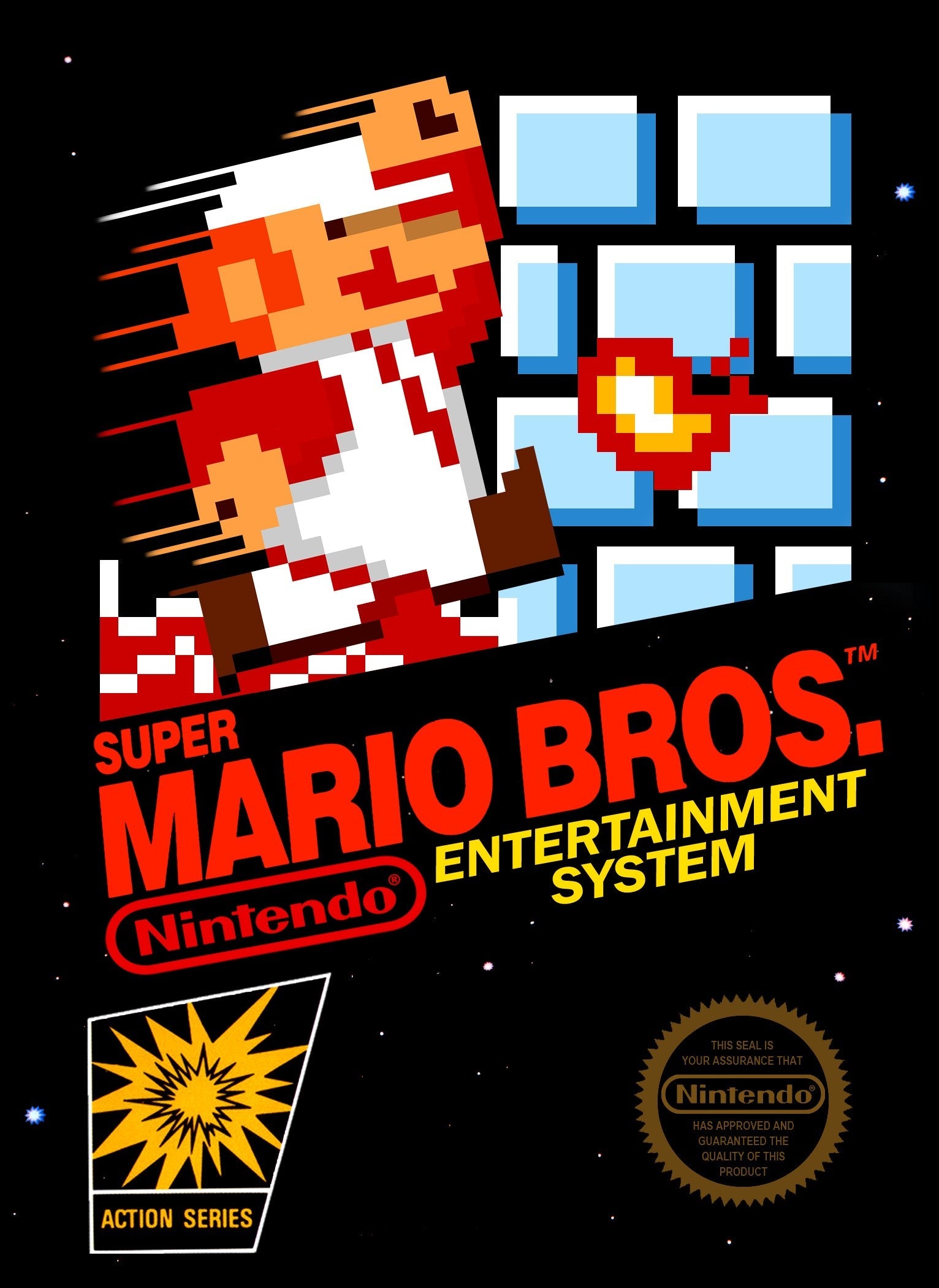 Super Mario Bros Game - Classic Nintendo Entertainment for Kids & Adults - Perfect for Family Game Nights & Retro Gaming Fun