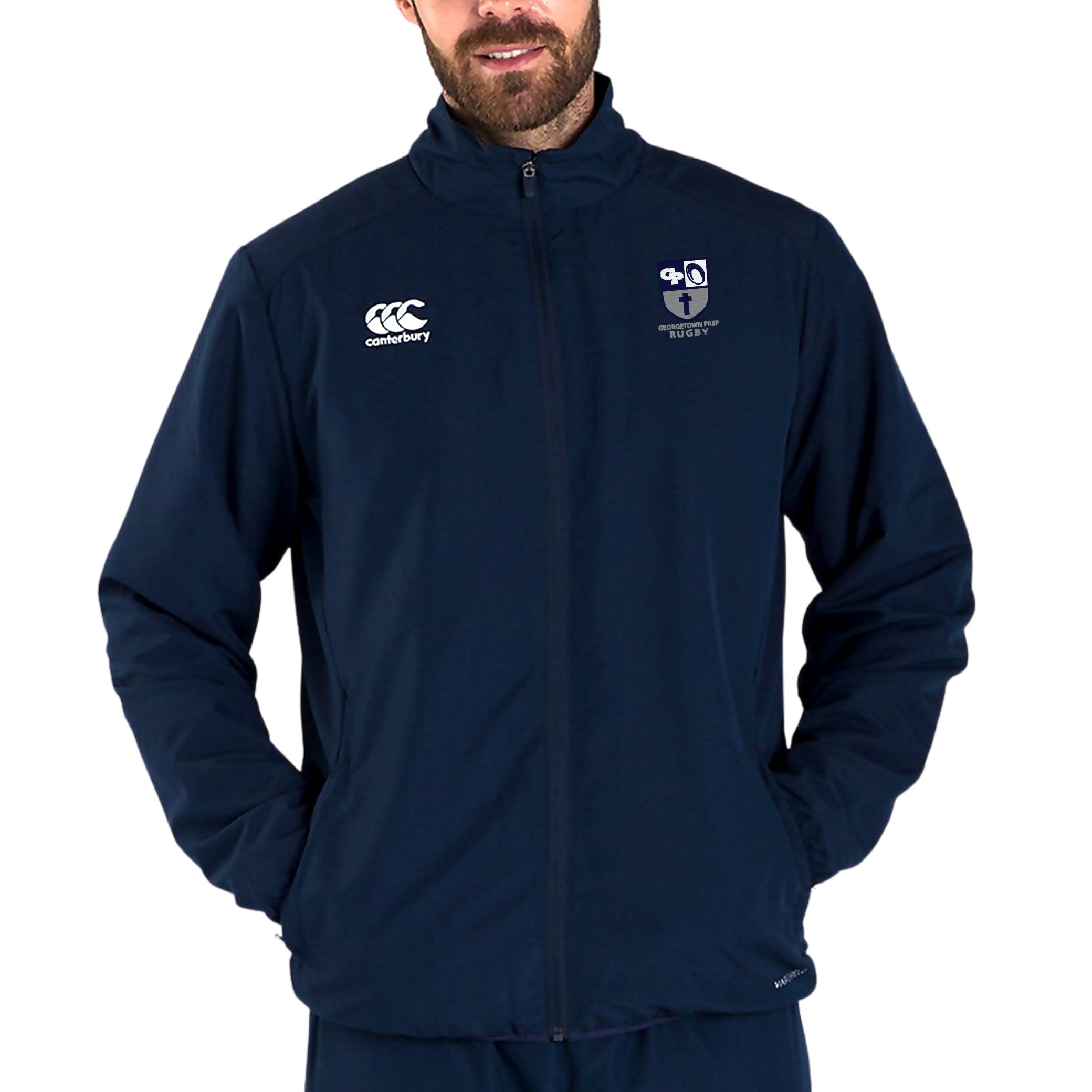Georgetown Prep CCC Track Jacket - Lightweight Running Jacket for Men & Women - Perfect for Jogging, Gym Workouts & Outdoor Sports