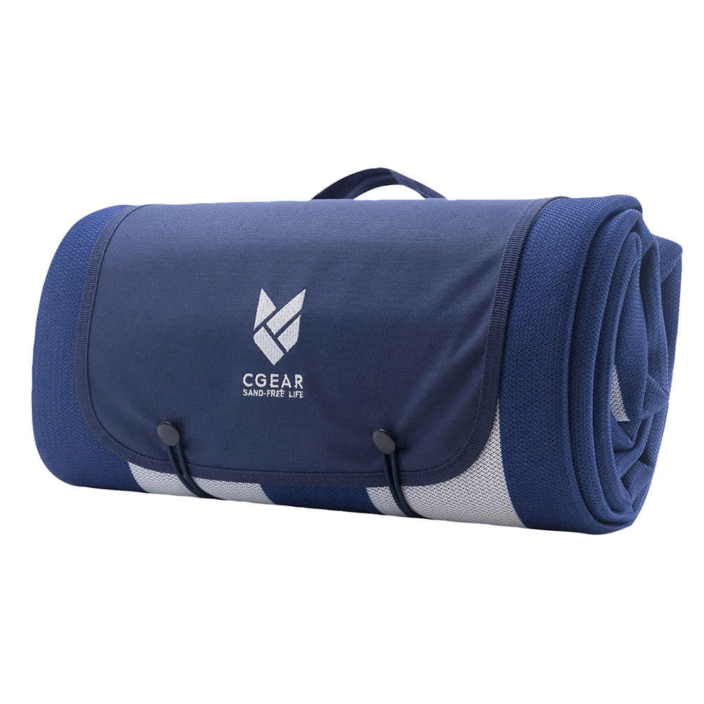 CGear Sandlite Sand-Free Beach Mat - Portable, Lightweight, and Durable for Outdoor Picnics, Camping, and Beach Trips