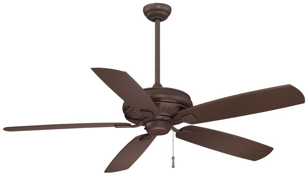 Minka Aire F532-ORB Oil Rubbed Bronze Ceiling Fan with Light Kit - 52 Inch Indoor/Outdoor Energy Efficient Cooling Fan for Bedroom, Living Room, Patio & Porch