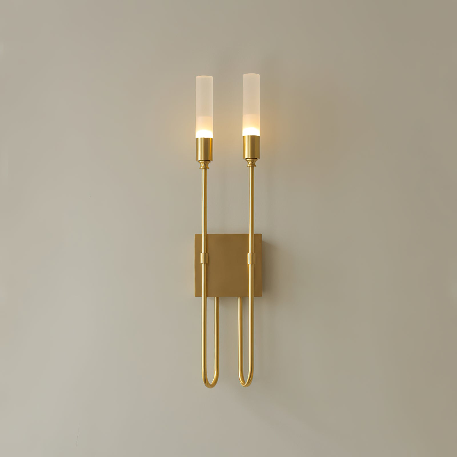 Double Arrow Wall Sconce Light Fixture - Modern LED Wall Lamp for Bedroom, Living Room & Hallway - Adjustable Directional Lighting for Home Decor