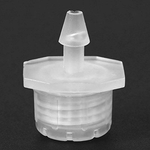 50Pcs Adjustable Micro Drip Irrigation Emitters - 4/7mm Water Hose Connectors for Garden, Greenhouse & Potted Plants - Precise Watering System for Vegetables, Flowers & Herbs
