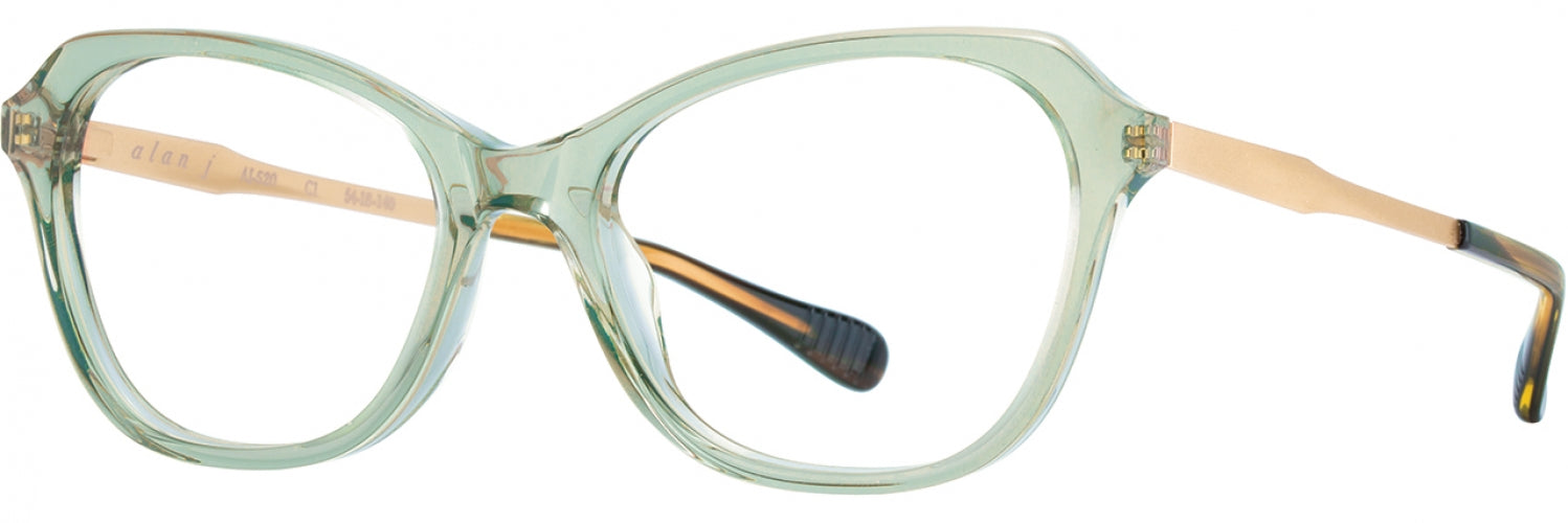 Alan J AJ520 Stylish Eyeglasses for Men & Women - Lightweight & Durable Frames for Reading, Driving & Everyday Use