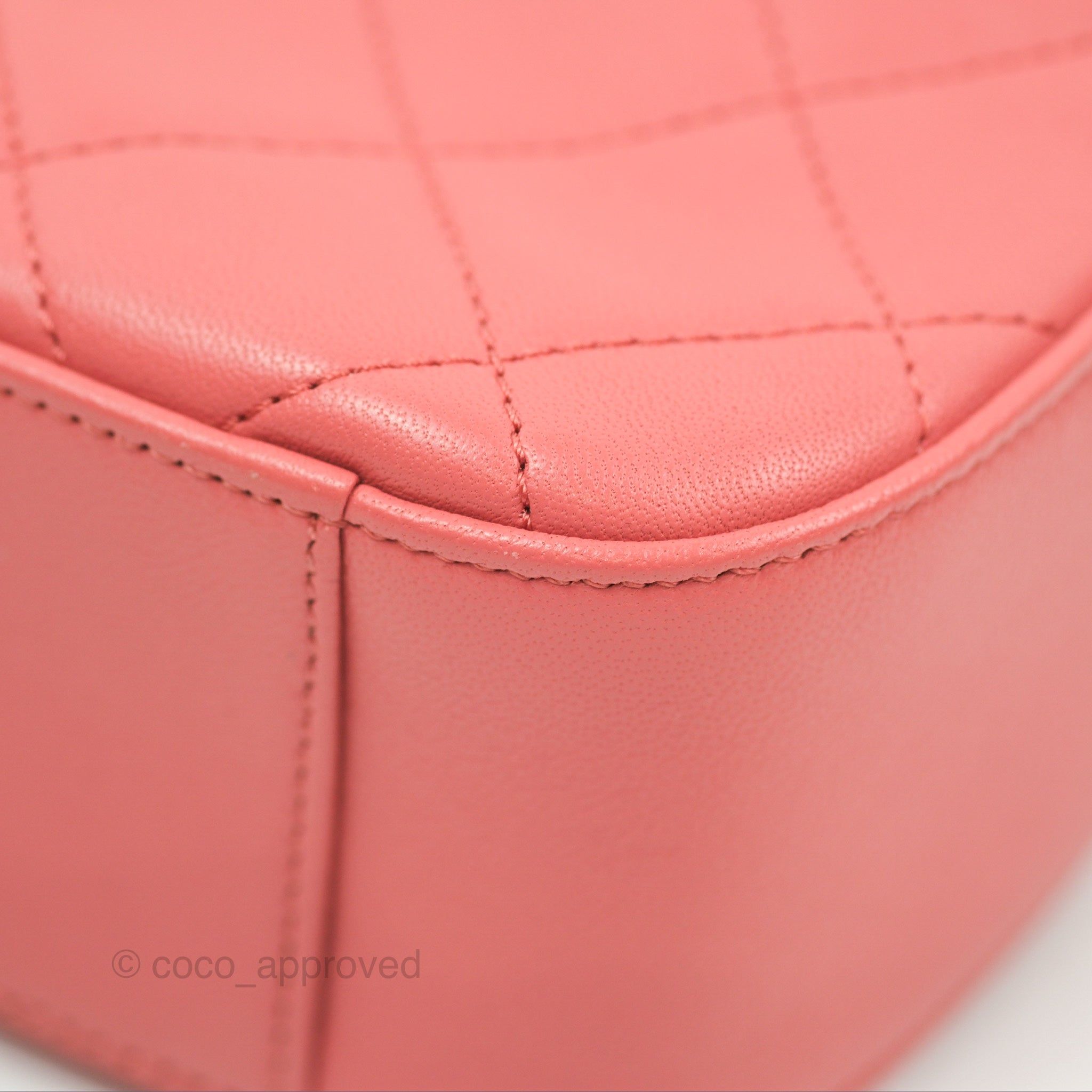 Chanel Pink Goatskin Camera Bag with Aged Gold Chain Strap - Luxury Crossbody Bag for Women, Perfect for Parties & Date Nights