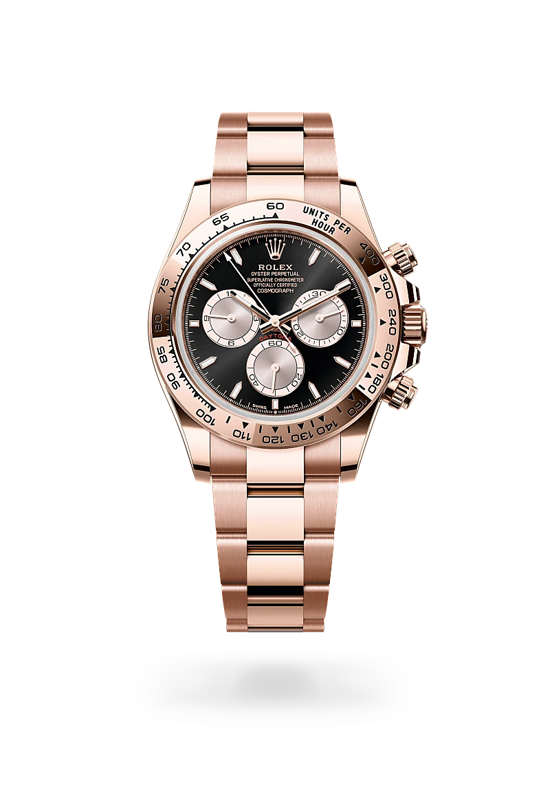 Rolex Cosmograph Daytona 18k Everose Gold Watch - M126505-0001 | Luxury Men's Timepiece for Business & Formal Events | Richter & Phillips Jewelers
