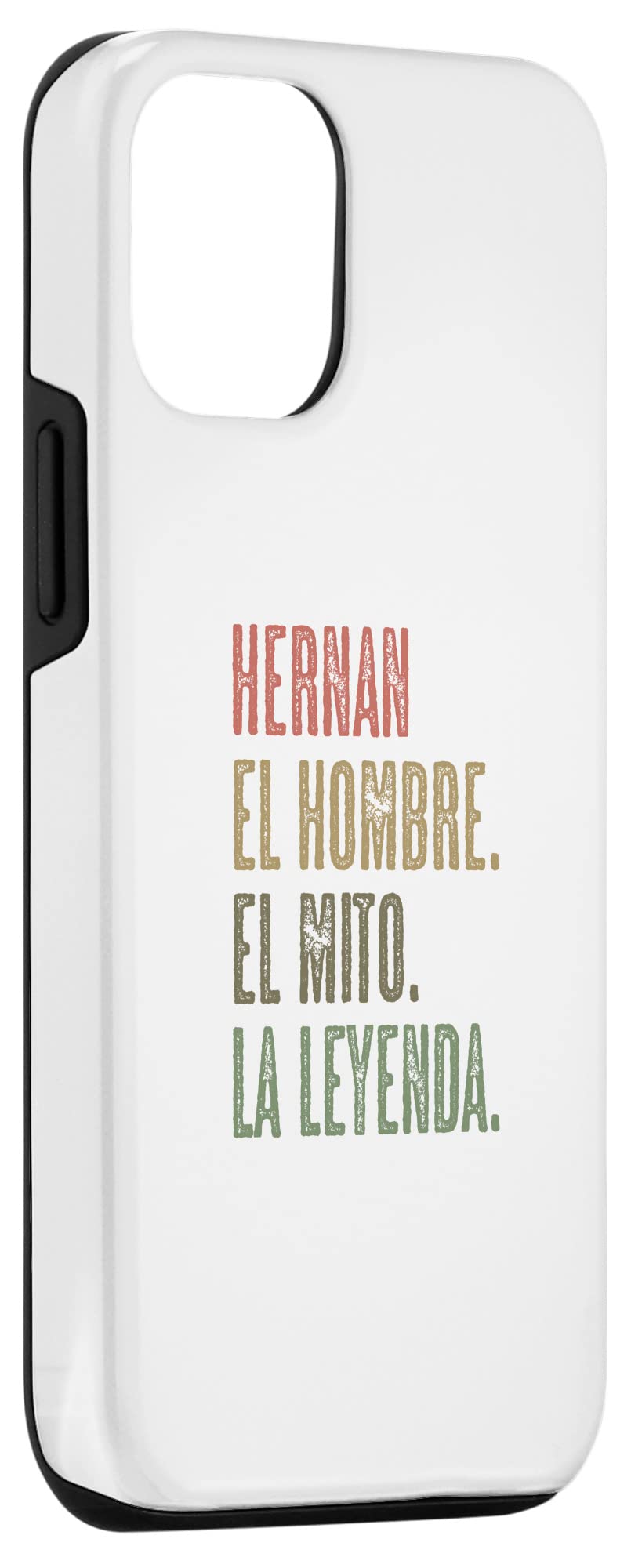 iPhone 12/12 Pro Case - HERNAN The Man The Myth The Legend Shirt Design | Durable Protective Phone Cover for Everyday Use & Travel