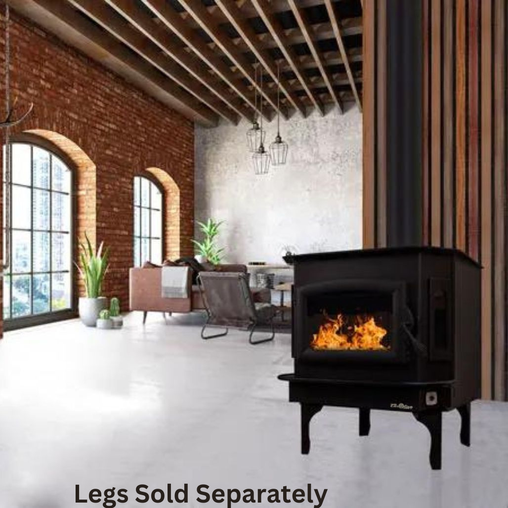 Efficient Model 81 Wood Stove - Handcrafted in USA | Perfect for Camping, Cabins & Off-Grid Living