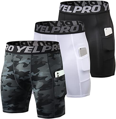 Pockets-black + White + Camo Black