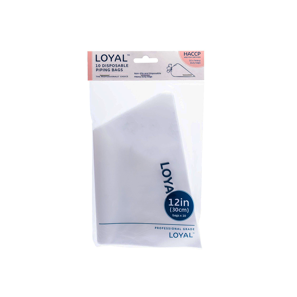 Heavy Duty Disposable Pastry Bags - 30cm x 10 Pack for Cake Decorating, Icing, Piping & Baking | Professional & Home Kitchen Use