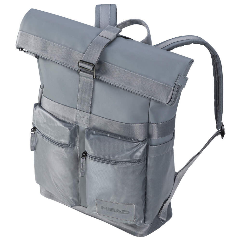 **Tour 30L Tennis Backpack - Lightweight Durable Racquet Bag for Men & Women | Shark Grey | Perfect for Travel, Gym & Court**