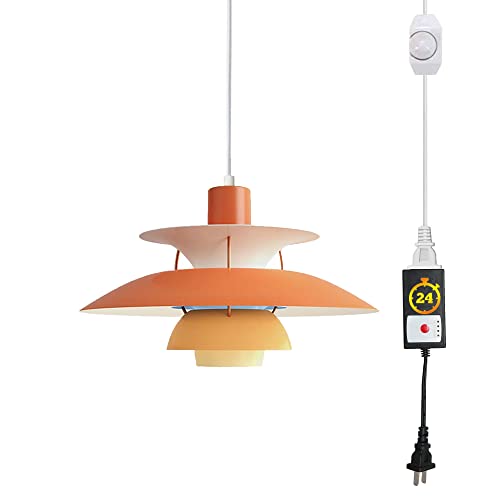 Orange W/PIR Motion Sensor Socket