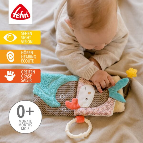 Bruno the Bear Soft Play Activity Booklet - Interactive Learning Toy for Toddlers & Kids - Perfect for Early Education, Travel & Quiet Playtime