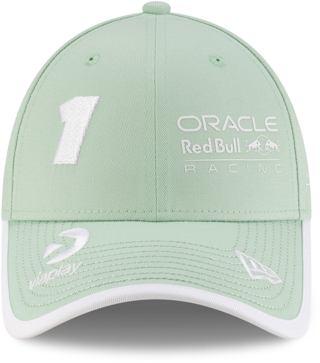 Red Bull Racing F1 Max Verstappen Miami GP 2023 Official 9Forty Adjustable Snapback Cap - Stylish Performance Hat for Motorsport Fans & Racing Enthusiasts