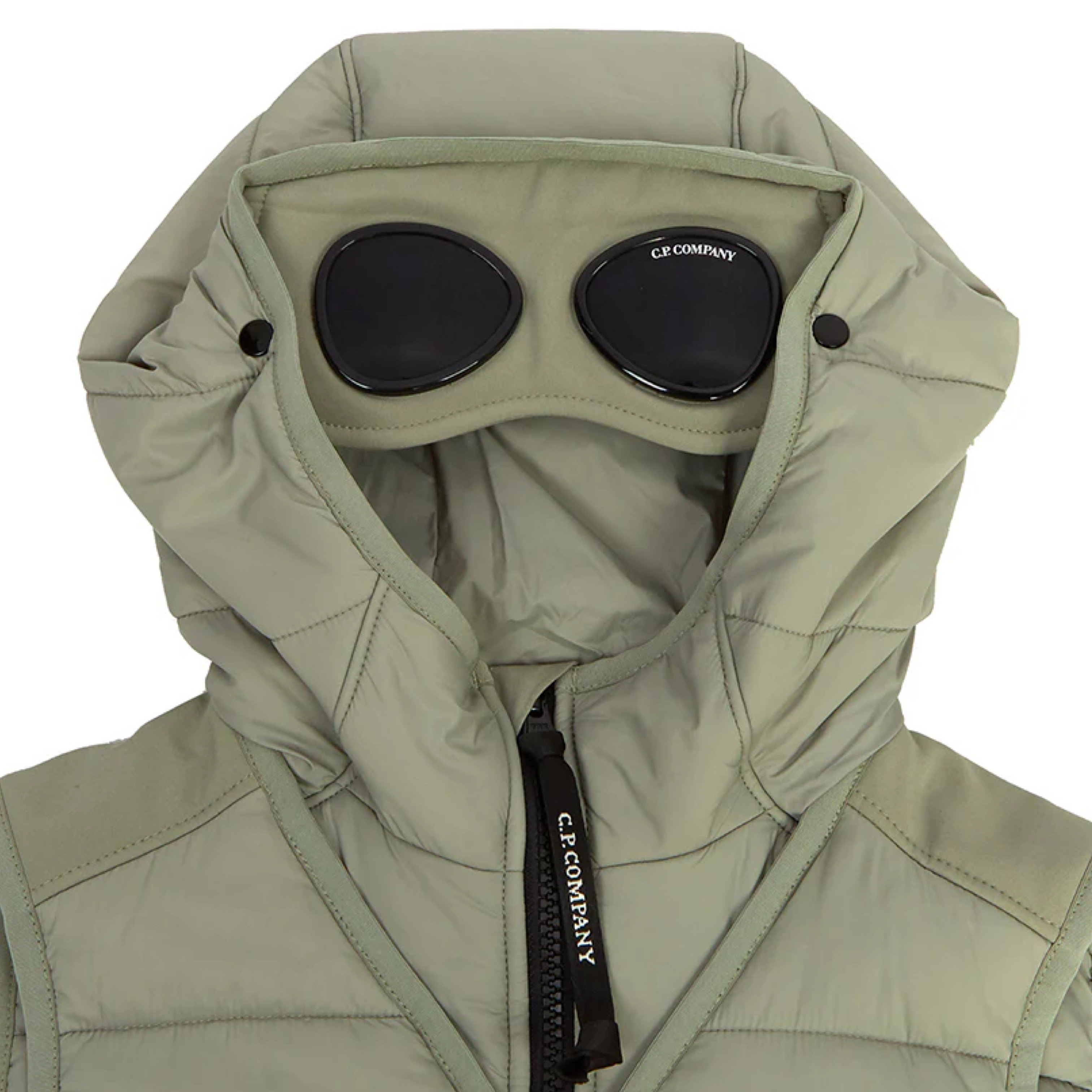 CP Company Junior Shell R Goggle Gilet - Waterproof Kids Puffer Vest for Outdoor Adventures & Winter Sports