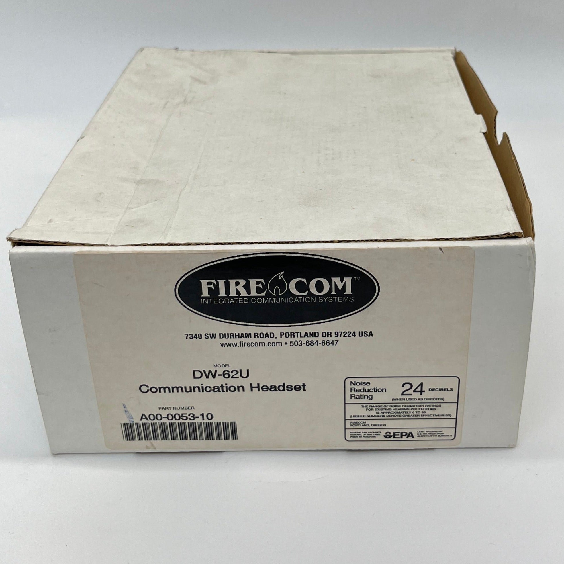 FIRECOM DW 62U Aviation Headset with Noise Cancelling - Pilot & Air Traffic Control Communication Headphones for Aircraft, Helicopter, and Ground Crew Use