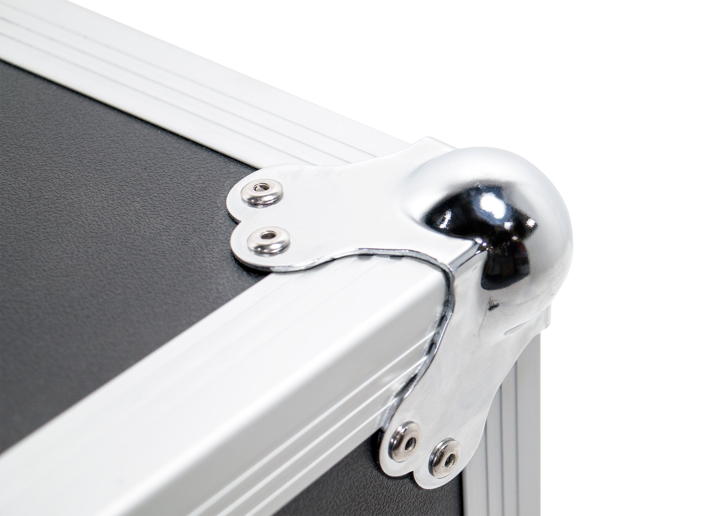 OSP MC12U-10 ATA Road Case - 10U Amplifier Rack & 12U Slanted Mixer Case | Durable Flight & Touring Protection for Professional Audio Equipment | Perfect for Live Performances, Studio Recording & Mobile DJ Setups