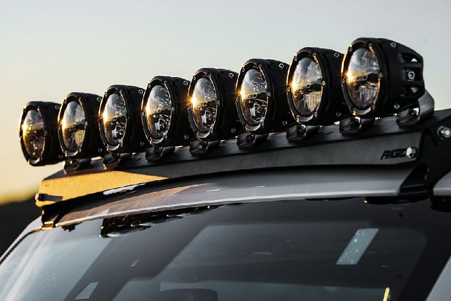 Ford Bronco Rigid Industries Roof Pod Mount - Heavy Duty LED Light Bar Bracket for Off-Roading & Adventure - Perfect for Camping, Overlanding & Night Driving