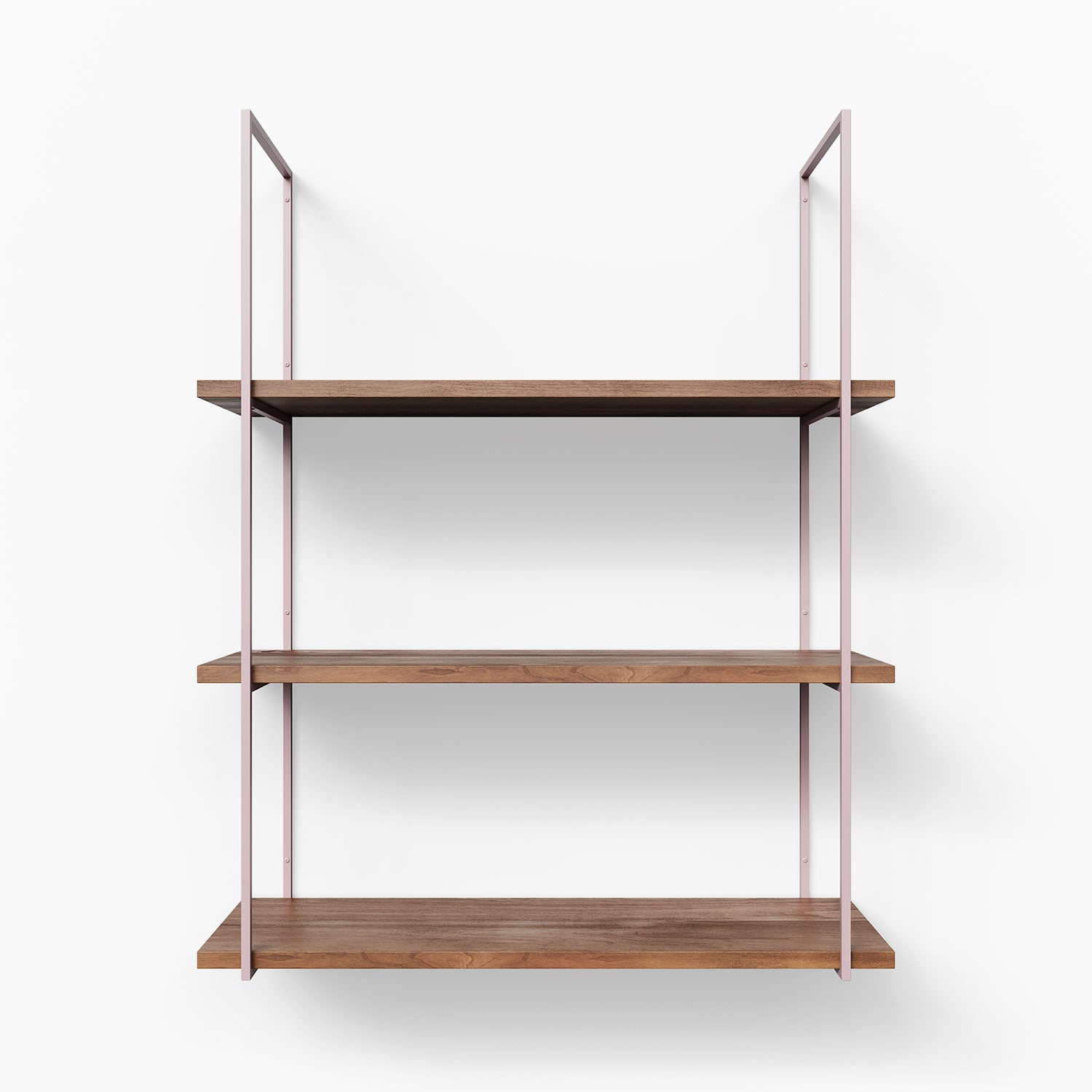 Lloyd Nutmeg 3 Tiered Shelf - Wooden Display Stand for Home Decor, Books, Plants | Perfect for Living Room, Bedroom, or Office Organization