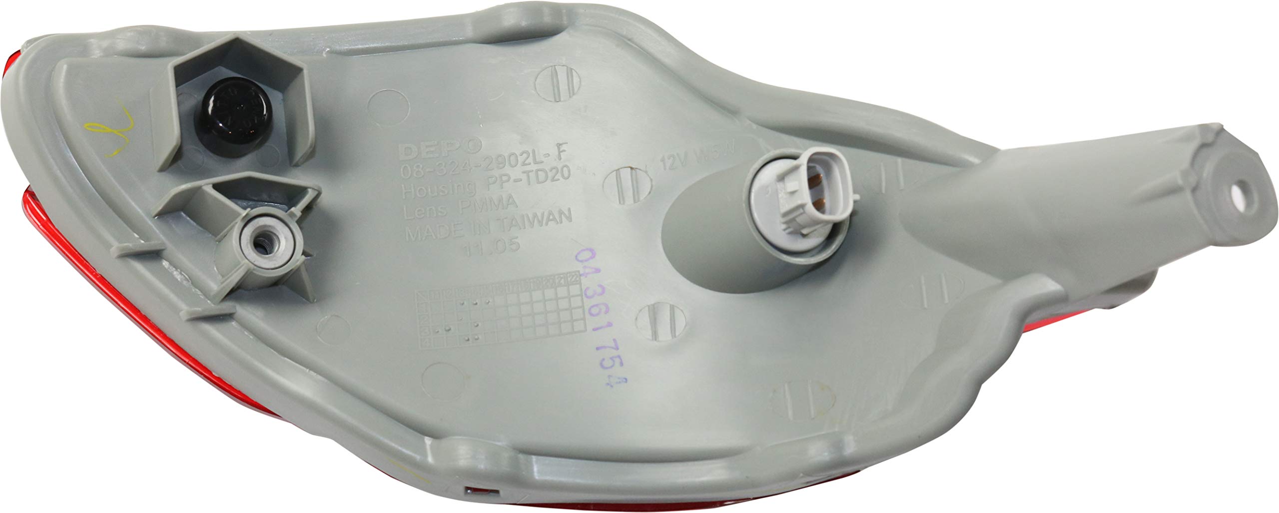 Garage-Pro Side Marker Light Compatible with 2010-2015 Lexus RX350 & RX450h - Replacement for Canada/Japan Built Vehicles (Rear Driver Side) - Perfect for Night Driving and Enhanced Vehicle Safety