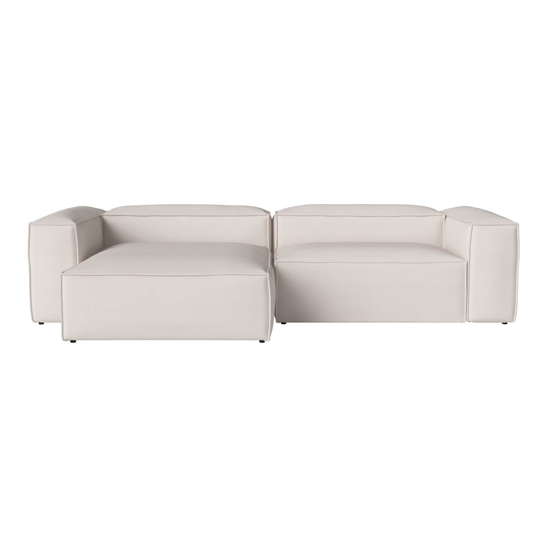 Cosima 2-Seater Sofa with Chaise Lounge - Modern Living Room Furniture for Small Spaces | Perfect for Apartments, Condos & Cozy Home Decor