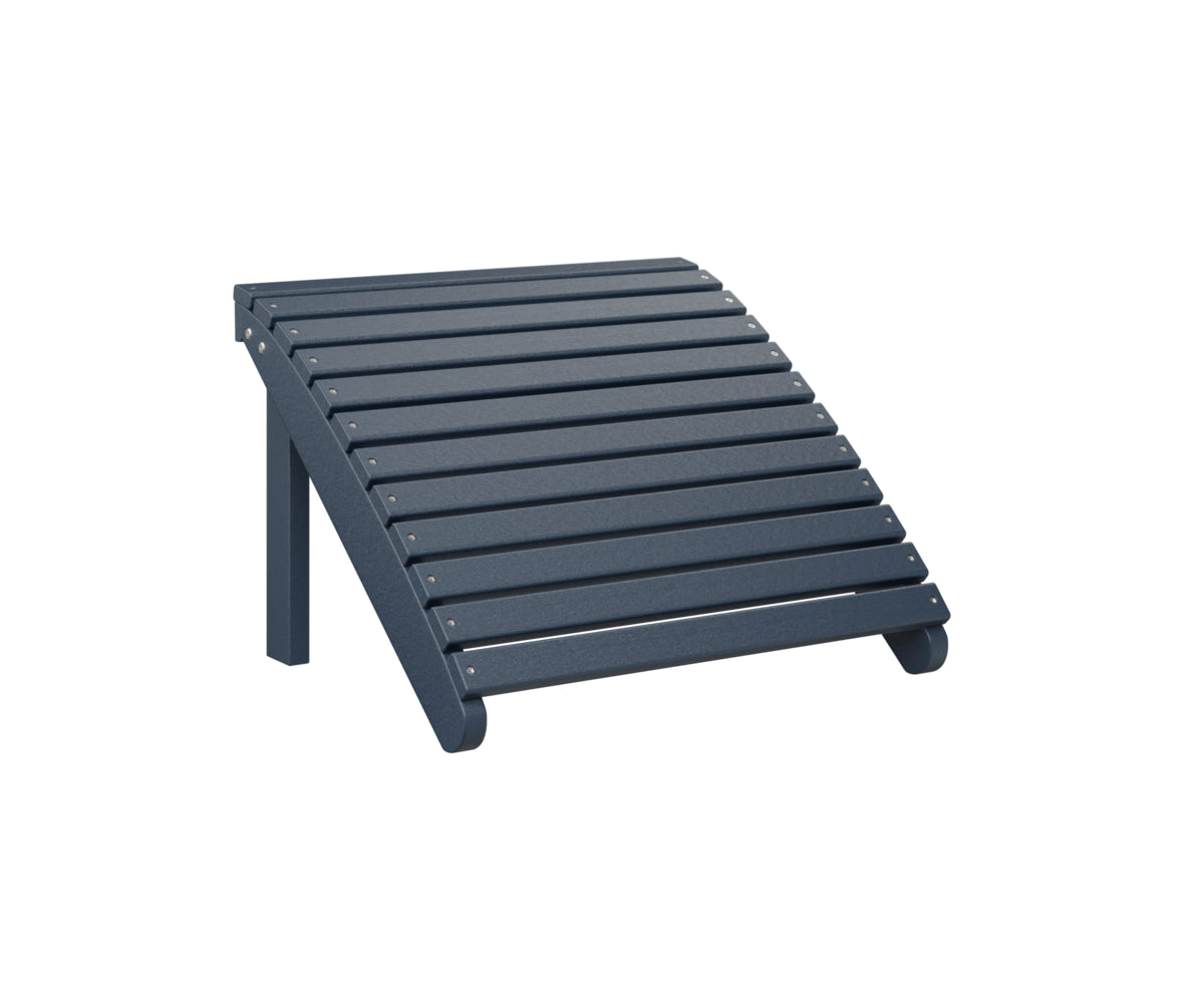 Berlin Gardens Adirondack Footstool - Outdoor Patio Furniture, Durable Weather-Resistant Wooden Ottoman for Deck, Garden & Poolside Relaxation