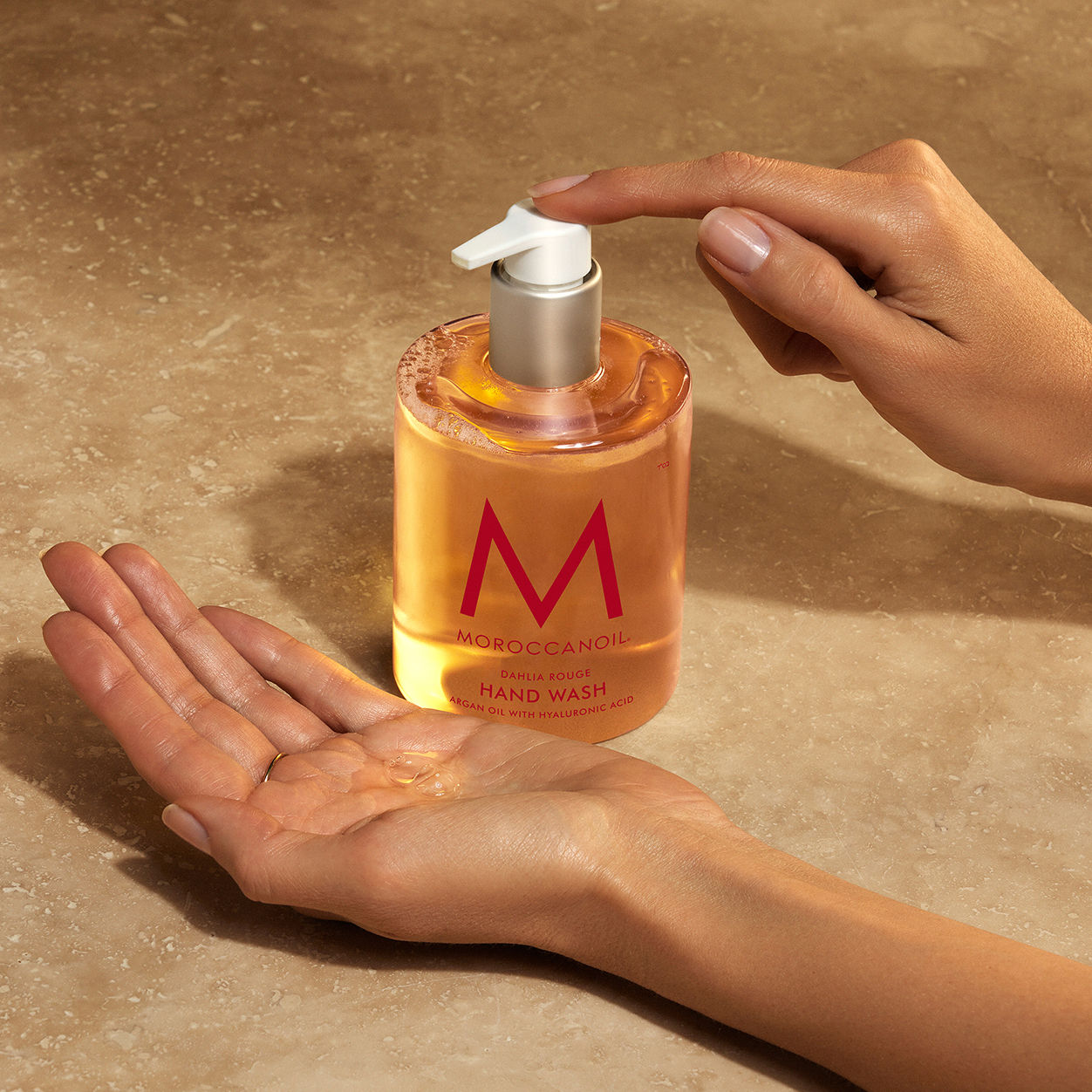 Dahlia Rouge Luxury Hand Wash - Moisturizing & Antibacterial - Perfect for Bathroom, Kitchen & Office Use