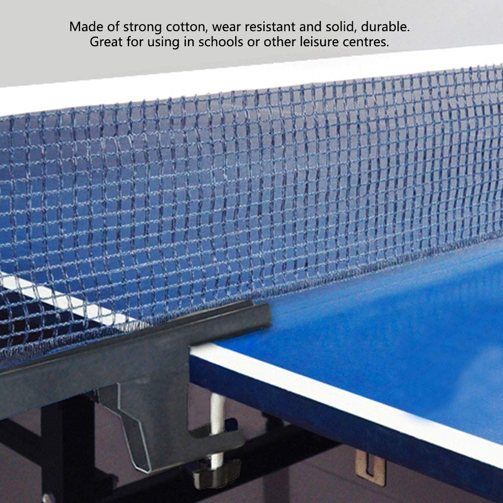 Professional Table Tennis Net - Durable Replacement Net for Tournament & Practice Use - Perfect for Indoor & Outdoor Ping Pong Games