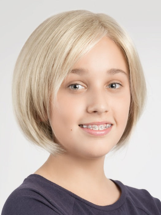 Emma Power Kids Synthetic Wig - Soft & Comfortable Hairpiece for Girls, Perfect for Cosplay, Halloween, and Daily Play