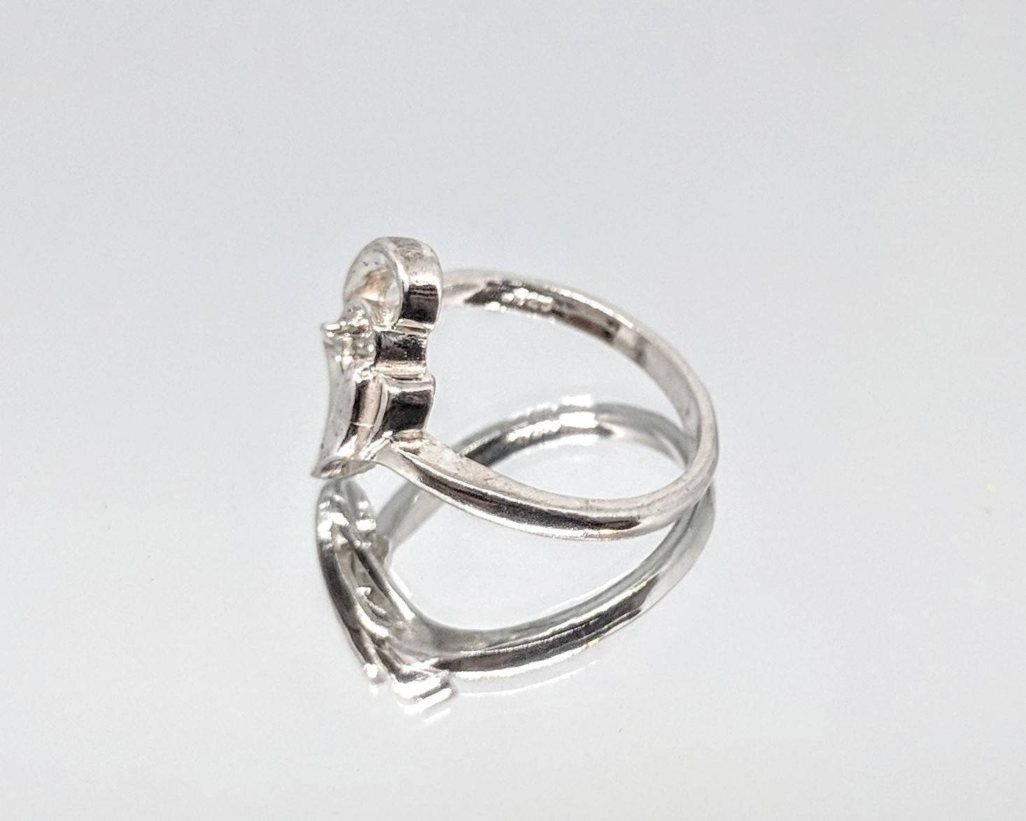 14K Gold or Sterling Silver Freeform Ring Shank Size 7 - DIY Jewelry Making Kit, Fashion Statement Ring for Women (168033/148033) - Perfect for Handmade Jewelry Crafting & Unique Gift Giving