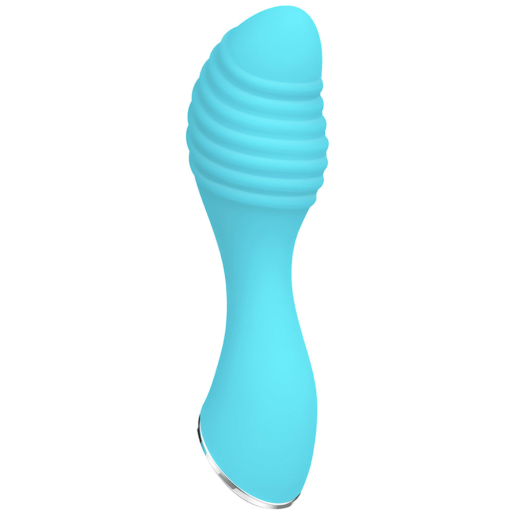 Evolved Little Dipper Ridged Mini Vibrator - Powerful Clitoral Stimulator for Women, Waterproof & Rechargeable Personal Massager - Perfect for Solo Play & Couples Intimacy