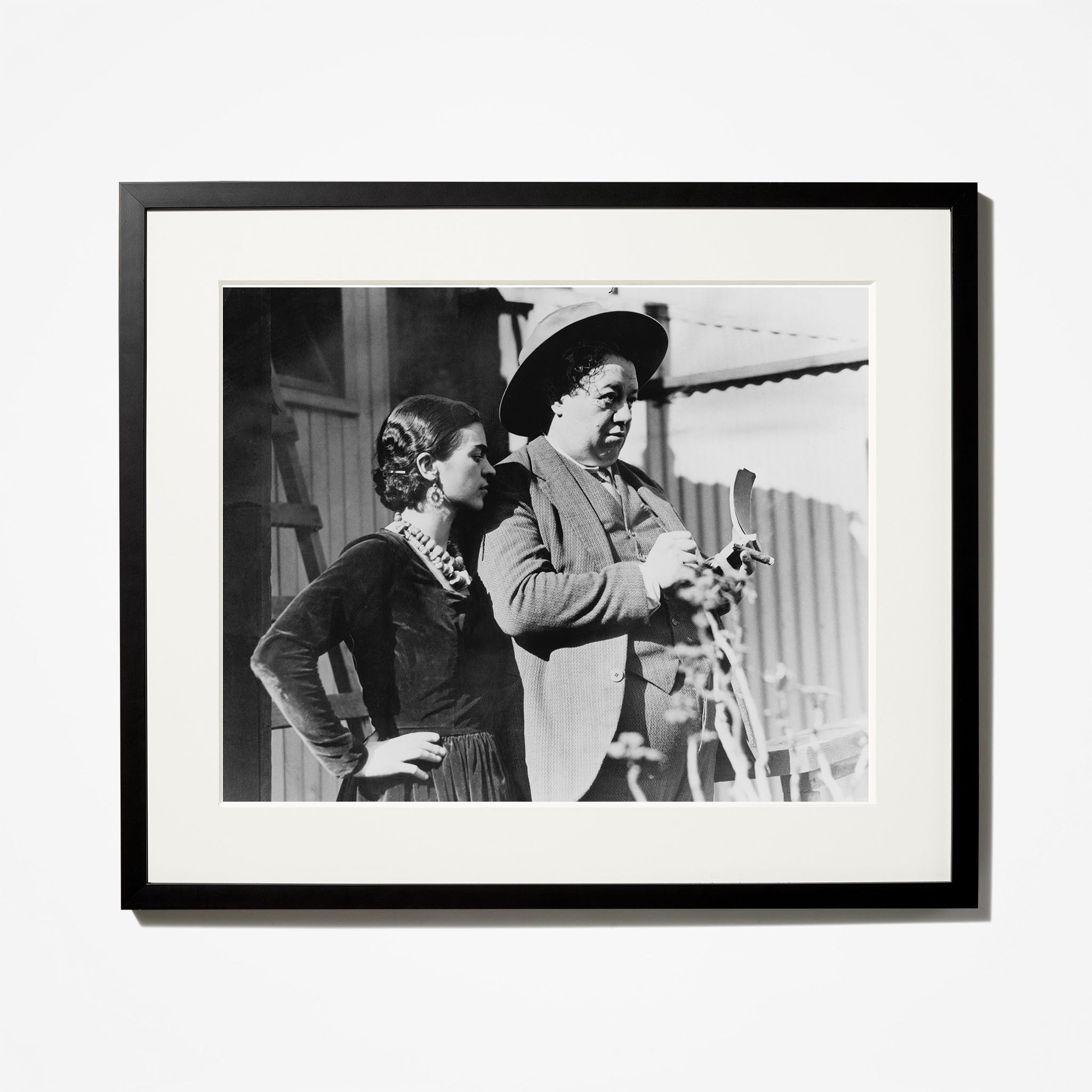 Frida Kahlo and Diego Rivera Art Prints - Vintage Mexican Folk Art Decor for Home & Office Wall