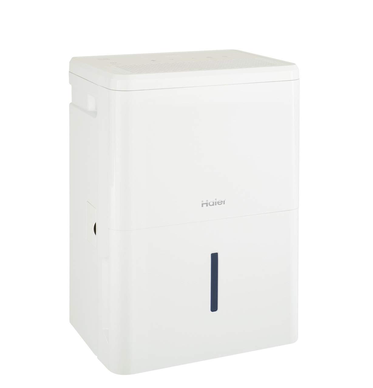 Haier QDHR20LZ 20 Pint Energy Star Certified Dehumidifier with Digital Controls - Renewed | Perfect for Basements, Bedrooms & Small Spaces | Removes Excess Moisture & Prevents Mold