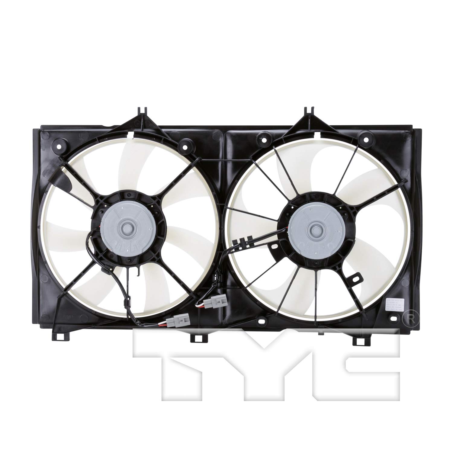 High-Performance Dual Radiator & Condenser Fan Assembly Replacement for 2007-2011 Toyota Camry - Perfect for Engine Cooling & AC System Repair