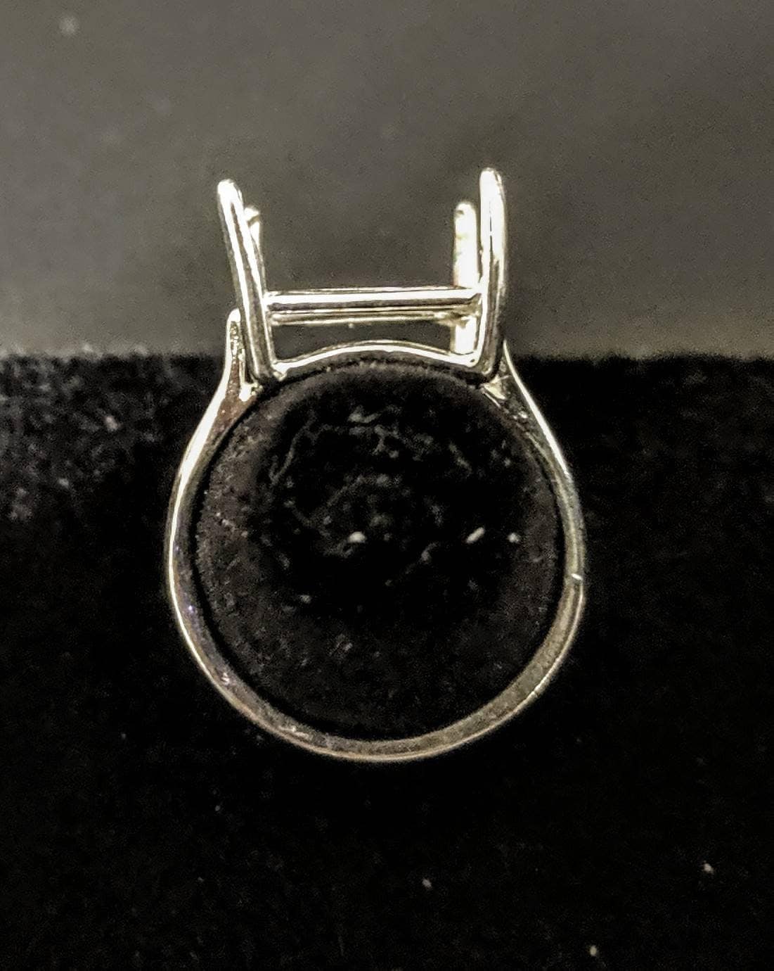 18x13mm Emerald Cut Pre-Notched Cathedral Ring Setting - Solid Sterling Silver or 14K Gold - Size 7 or 8 (163838/143838) - Perfect for Engagement Rings, Wedding Bands & Jewelry Making
