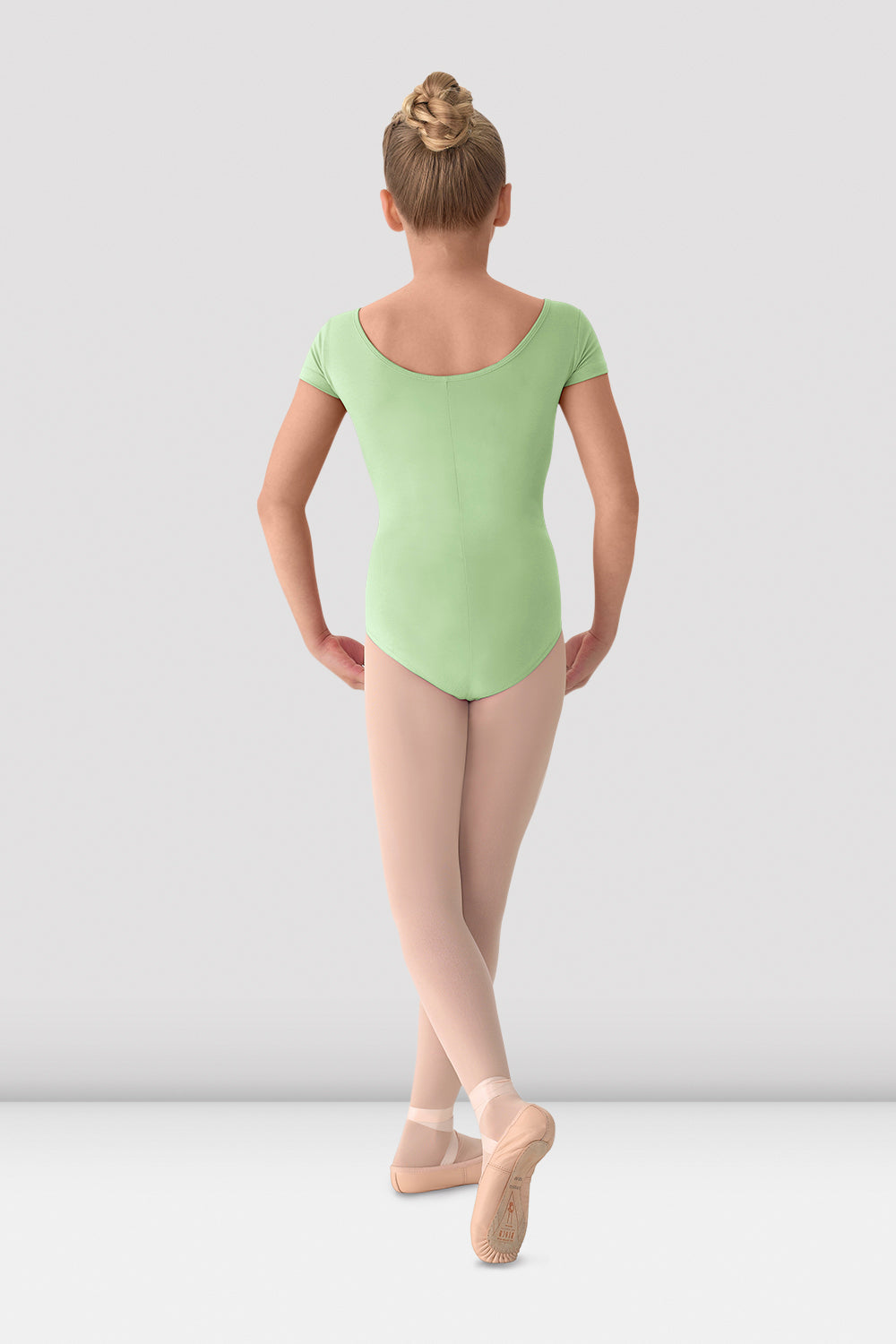 Girls Ballet Leotard - Mirella Classic Short Sleeve Dancewear for Ballet, Jazz & Gymnastics | Comfortable Stretch Fabric for Dance Classes & Performances