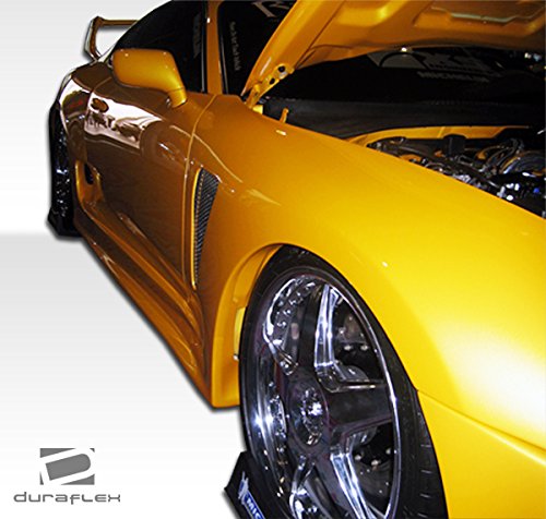 Duraflex TD3000 Wide Body Side Skirts for 1993-1998 Toyota Supra MK4 - 2 Piece Polyurethane Body Kit - Enhance Style & Aerodynamics for Street Racing & Car Shows