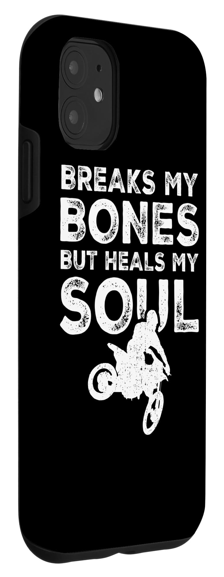 Funny Dirt Bike Rider iPhone 11 Case - MX Motocross Design - Perfect Gift for Dirt Biking Enthusiasts - Ideal for Off-Road Adventures & Motorcycle Events