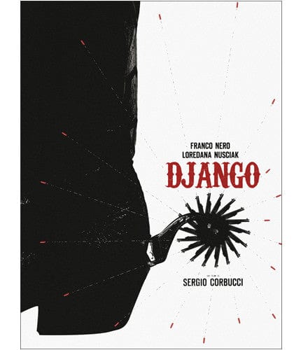 Vintage Django Jay Shaw Movie Poster - Classic Film Art Print for Home Theater, Office & Man Cave Decor