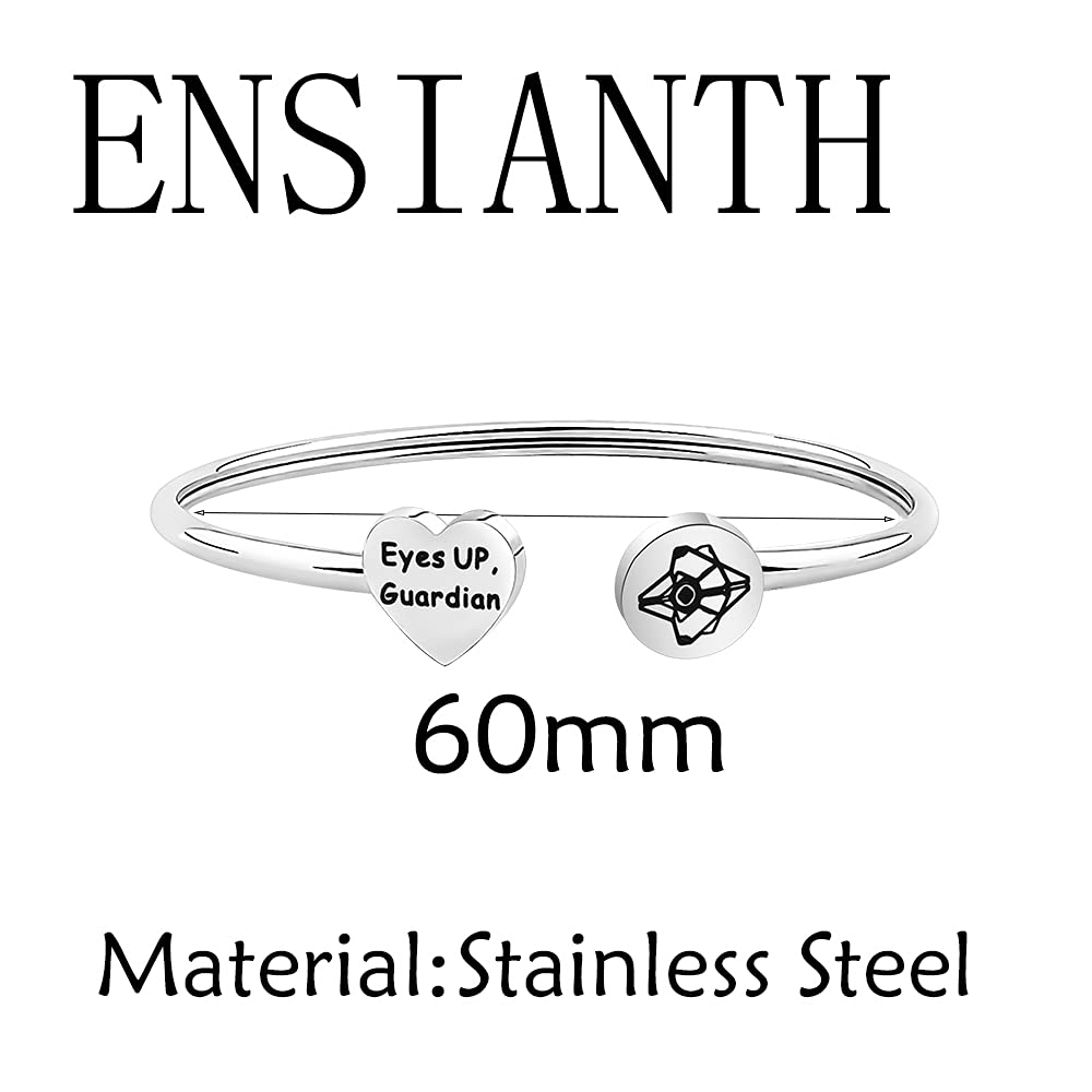 ENSIANTH Guardian Bracelet with LED Light - Stylish Charm Gift for Gamers - Perfect for Gaming Sessions, Cosplay & Nighttime Safety